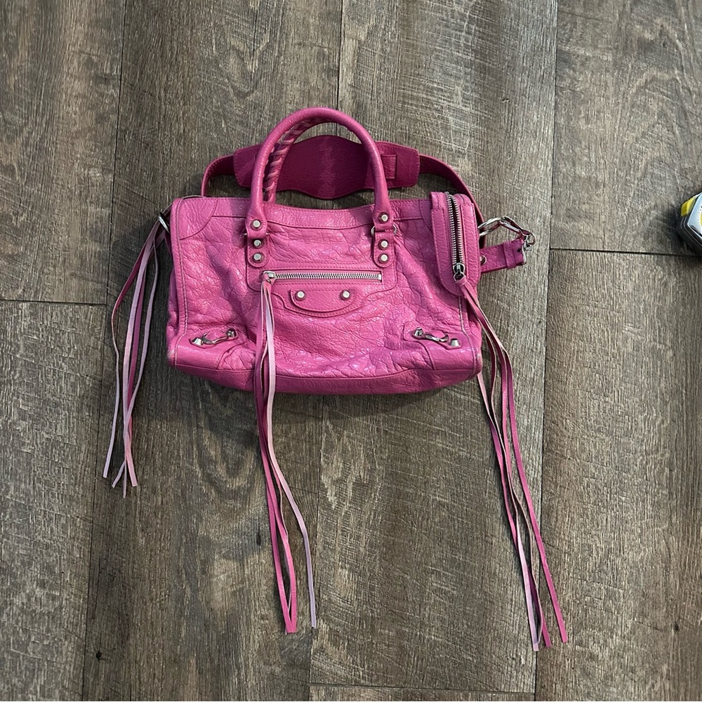 Balenciaga Pink City Bag (smaller version)